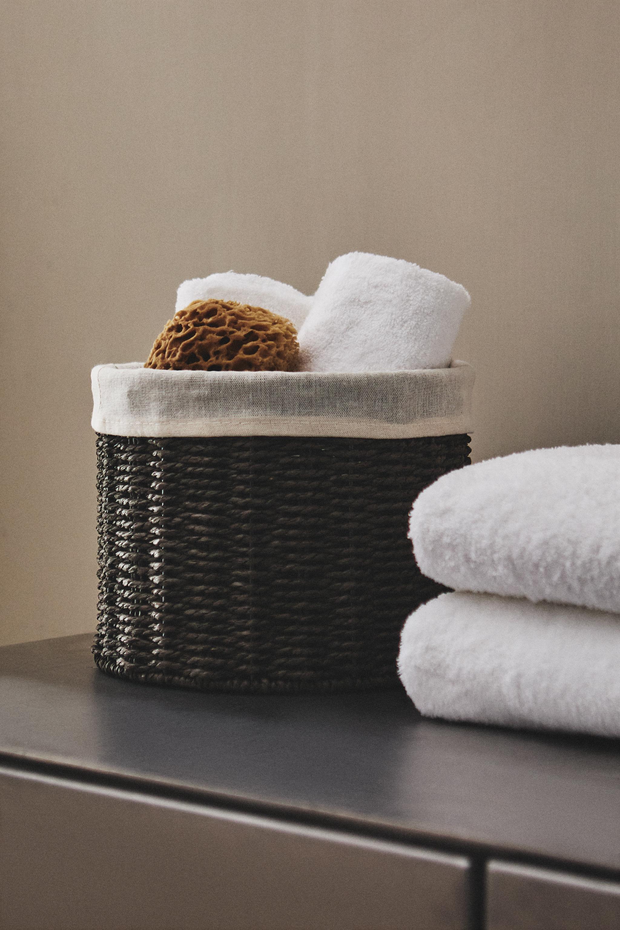 CORBEILLE RONDE DOUBLURE COTON